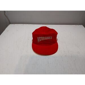 nebraska snapback corduroy hat vintage